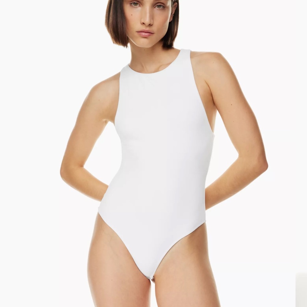 Aritzia Contour 90s White Bodysuit